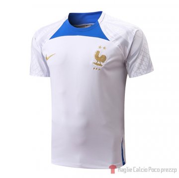 Allenamento Francia 22-23 Bianco Allenamento Francia 22-23 Bianco