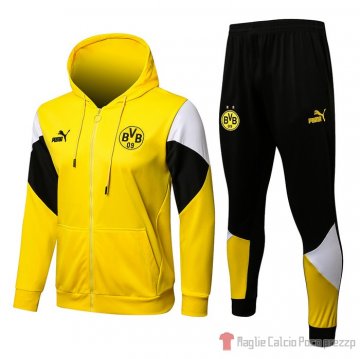 Tuta da Track Borussia Dortmund 21-22 Amarillo Tuta da Track Borussia Dortmund 21-22 Amarillo
