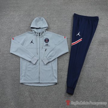 Tuta da track Paris Saint-germain 2021-22 Gris