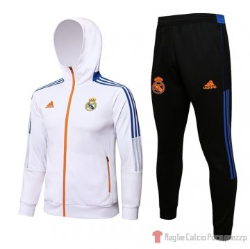 Tuta da Track Real Madrid 21-22 Blanco Tuta da Track Real Madrid 21-22 Blanco