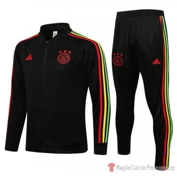 Tuta Giacca Ajax Bambino 2021-22 Negro