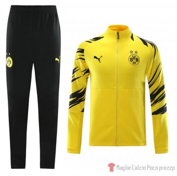 Tuta da Track Giacca Borussia Dortmund 20-21 Amarillo Tuta da Track Giacca Borussia Dortmund 20-21 Amarillo