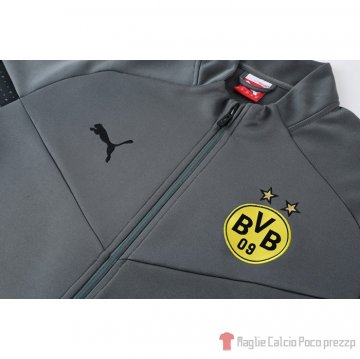 Tuta Giacca Borussia Dortmund 2022-2023 Gris