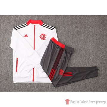 Tuta Giacca Flamengo 2021-22 Blanco