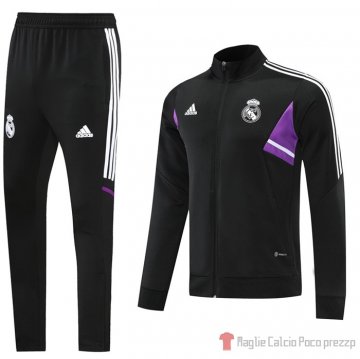 Tuta De Giacca Real Madrid 22-23 Negro