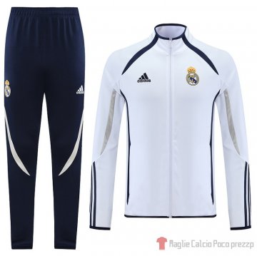Tuta da Track Giacca Real Madrid Teamgeist 21-22 Blanco Tuta da Track Giacca Real Madrid Teamgeist 21-22 Blanco
