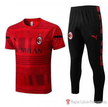Tuta da track Milan Manica Corta 22-23 Rojo Tuta da track Milan Manica Corta 22-23 Rojo