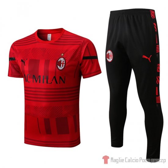 Tuta da track Milan Manica Corta 22-23 Rojo - Clicca l'immagine per chiudere