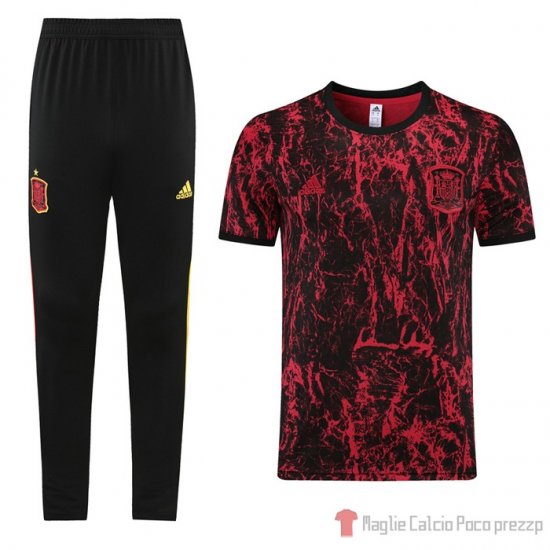 Tuta da track Spagna Manica Corta 2021 Rojo - Clicca l'immagine per chiudere