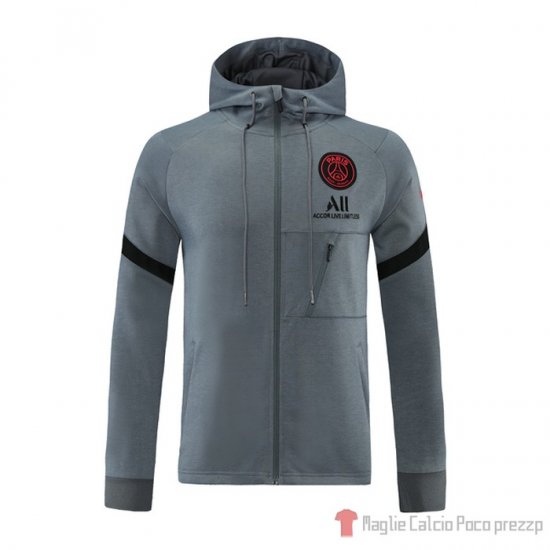 Giacca Paris Saint-germain 2021-2022 Gris - Clicca l'immagine per chiudere