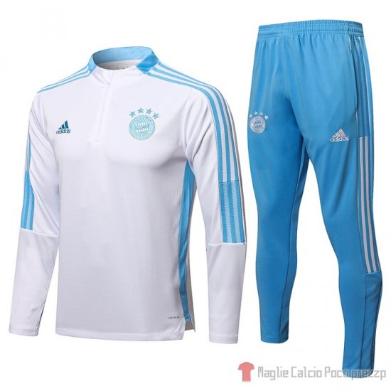 Tuta Da Track Felpa Bayern Munich 21-22 Blanco - Clicca l'immagine per chiudere