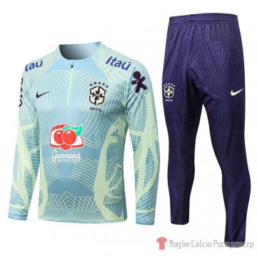 Felpa Della Tuta Brasil Bambino 22-23 Verde Felpa Della Tuta Brasil Bambino 22-23 Verde