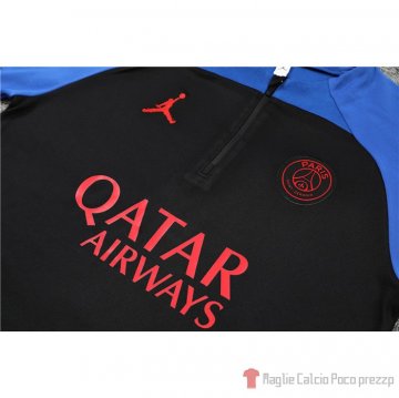 Felpa Della Tuta Paris Saint-germain Jordan 2022-23 Negro