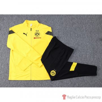 Giacca Della Tuta Borussia Dortmund 22-23 Amarillo Y Negro