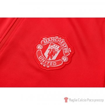 Giacca Manchester United 21-22 Rojo Y Negro