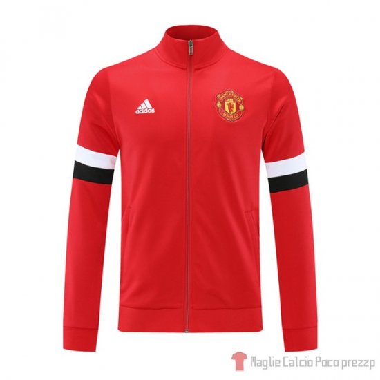 Giacca Manchester United 21-22 Rosso - Clicca l'immagine per chiudere