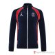 Giacca Paris Saint-germain Jordan 21-22 Blu