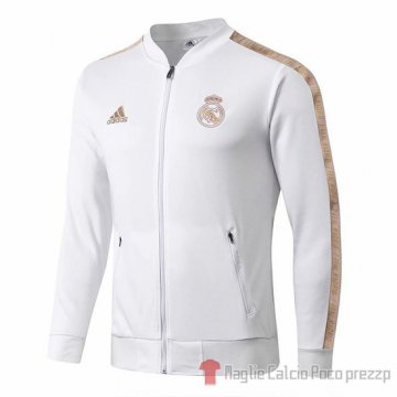 Giacca Real Madrid 2019/2020 Bianco e Oro Giacca Real Madrid 2019/2020 Bianco e Oro
