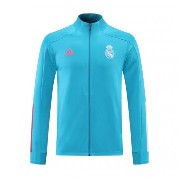 Giacca Real Madrid 20-21 Blu Claro Giacca Real Madrid 20-21 Blu Claro