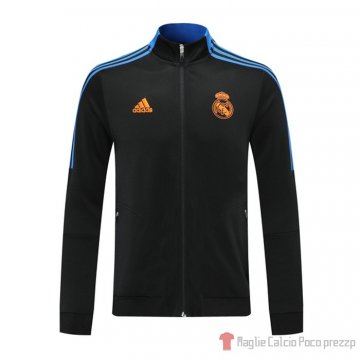 Giacca Real Madrid 21-22 Nero Giacca Real Madrid 21-22 Nero