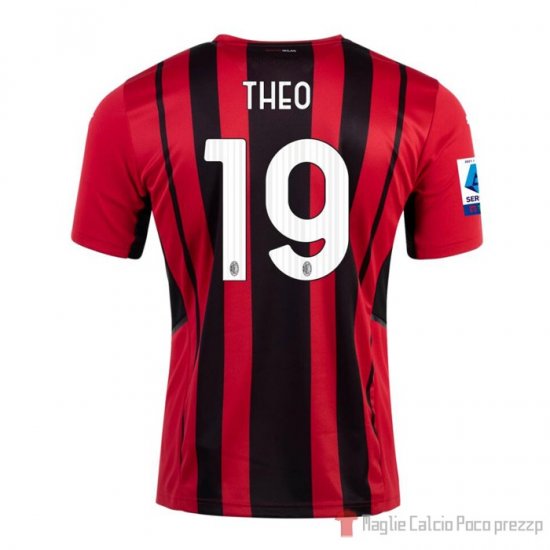 Maglia Milan Giocatore Theo Home 21-22 - Clicca l'immagine per chiudere