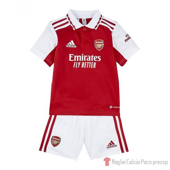 Maglia Arsenal Home Bambino 22-23 - Clicca l'immagine per chiudere