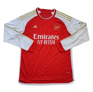 Maglia Arsenal Home Maniche Lunghe 23-24 Maglia Arsenal Home Maniche Lunghe 23-24