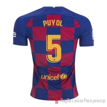 Maglia Barcellona Giocatore Puyol Home 2019/2020 Maglia Barcellona Giocatore Puyol Home 2019/2020