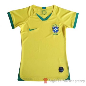 Maglia Brasile Home Donna 2019 Maglia Brasile Home Donna 2019