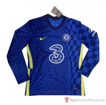 Maglia Chelsea Home Maniche Lunghe 21-22 Maglia Chelsea Home Maniche Lunghe 21-22