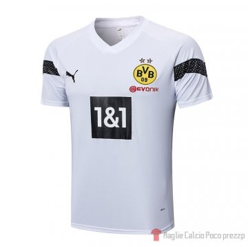 Maglia De Allenamento Borussia Dortmund 22-23 Blanco