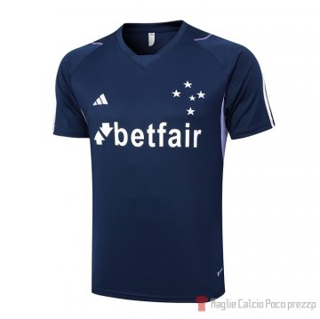 Maglia De Allenamento Cruzeiro 23-24 Azul Maglia De Allenamento Cruzeiro 23-24 Azul