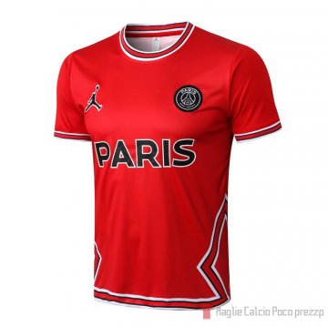 Maglia De Allenamento Paris Saint-germain Jordan 22-23 Rojo