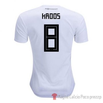 Maglia Germania Giocatore Kroos Home 2018 Maglia Germania Giocatore Kroos Home 2018