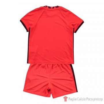 Maglia Inghilterra Away Bambino Euro 2022