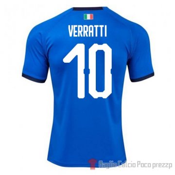 Maglia Italia Giocatore Verratti Home 2018 Maglia Italia Giocatore Verratti Home 2018
