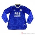 Maglia Leicester City Home Maniche Lunghe 21-22