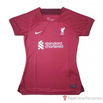 Maglia Liverpool Home Donna 22-23 Maglia Liverpool Home Donna 22-23