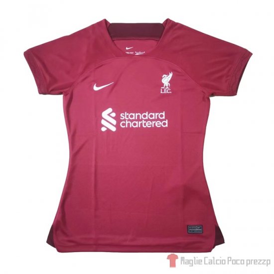 Maglia Liverpool Home Donna 22-23 - Clicca l'immagine per chiudere