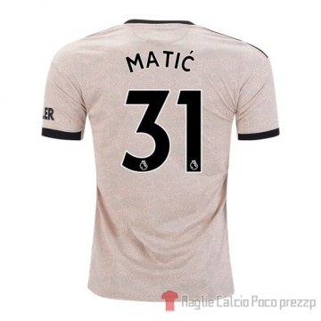 Maglia Manchester United Giocatore Matic Away 2019/2020 Maglia Manchester United Giocatore Matic Away 2019/2020