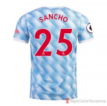 Maglia Manchester United Giocatore Sancho Away 21-22