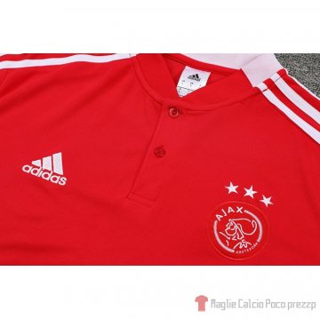 Maglia Polo Ajax 22-23 Rosso