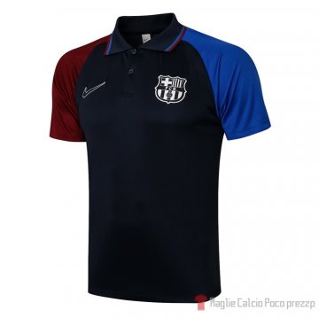 Maglia Polo Barcellona 21-22 Blu