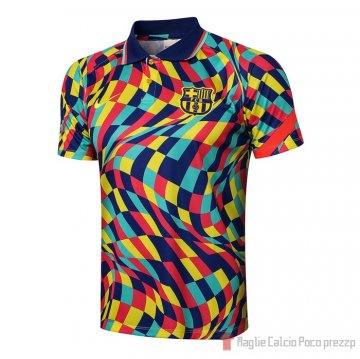 Maglia Polo Barcellona 21-22 Giallo Maglia Polo Barcellona 21-22 Giallo
