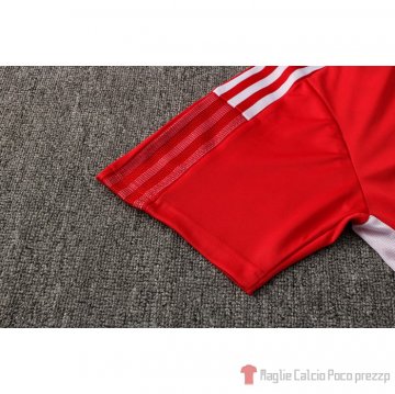 Maglia Polo Bayern Munich 21-22 Rosso