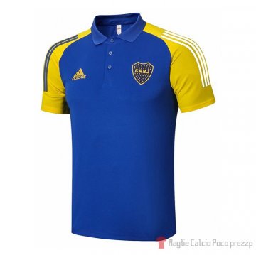 Maglia Polo Boca Juniors 21-22 Blu