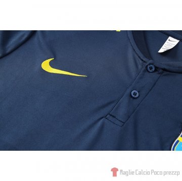 Maglia Polo Del Brasile 2022-2023 Azul