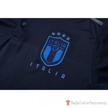 Maglia Polo Del Italia 22-23 Azul