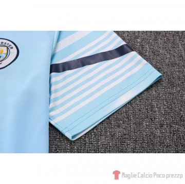 Maglia Polo Del Manchester City 22-23 Azul