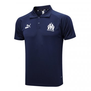 Maglia Polo Del Olympique Marsella 23-24 Azul Oscuro